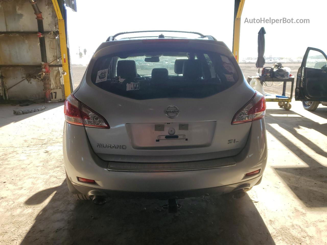 2011 Nissan Murano S Silver vin: JN8AZ1MUXBW065987