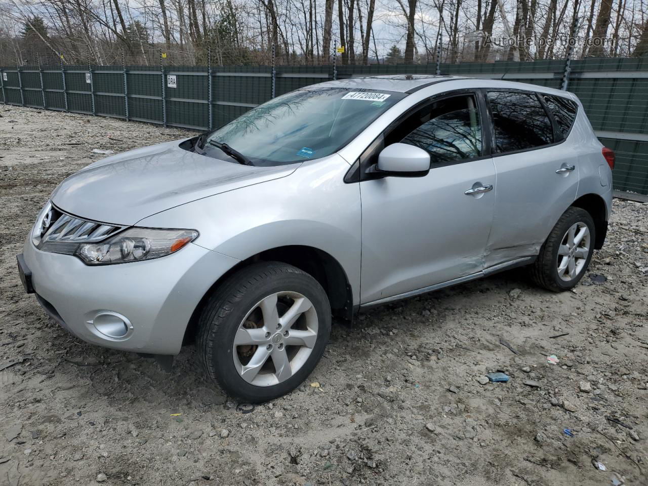 2010 Nissan Murano S Silver vin: JN8AZ1MW0AW100519