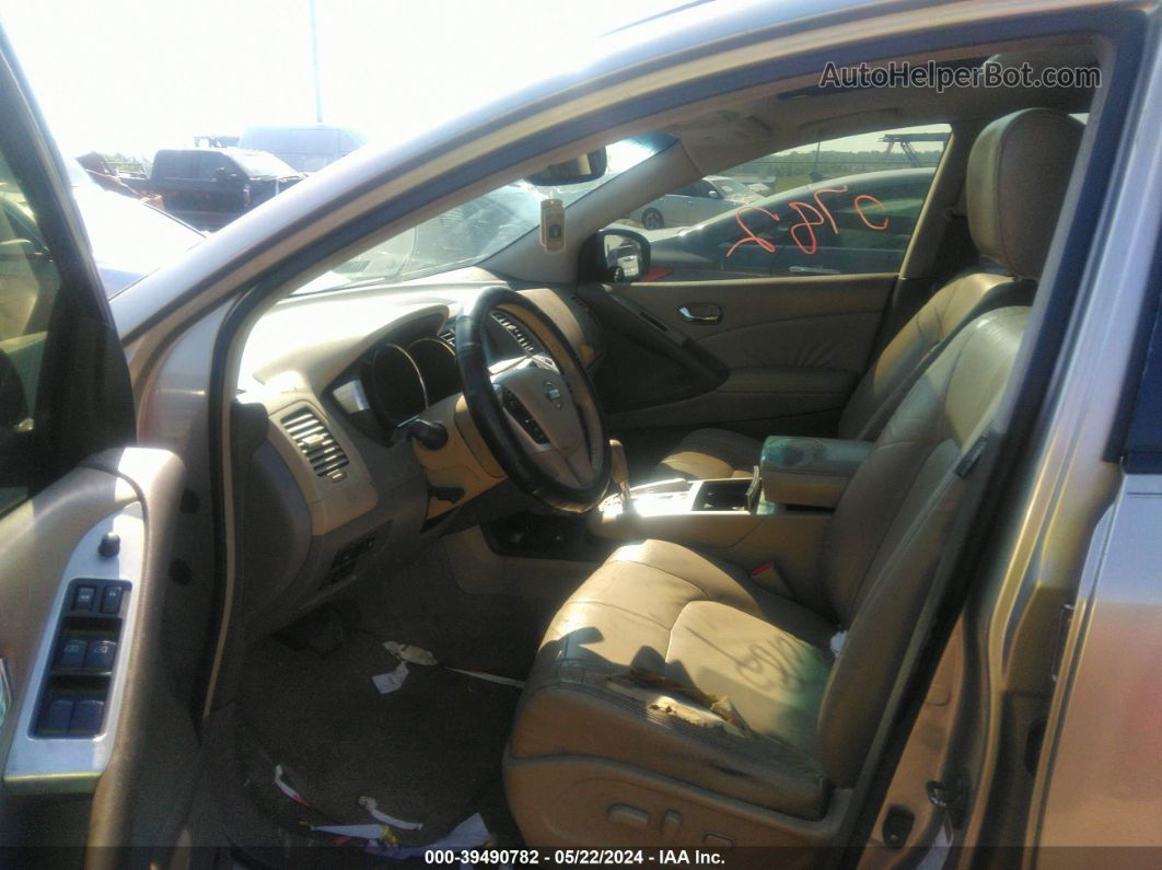 2010 Nissan Murano Sl Gold vin: JN8AZ1MW0AW101668