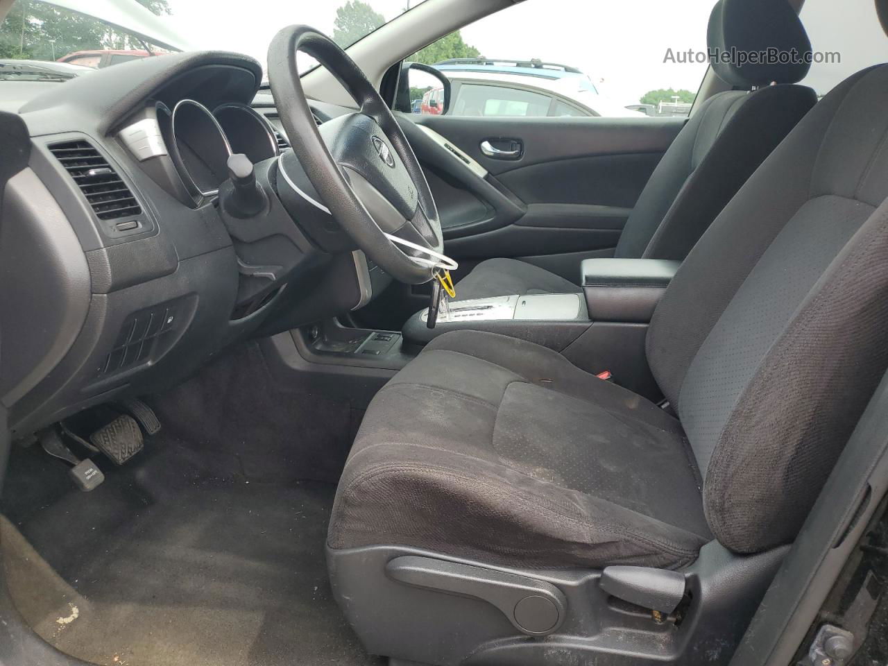2010 Nissan Murano S Black vin: JN8AZ1MW0AW106935