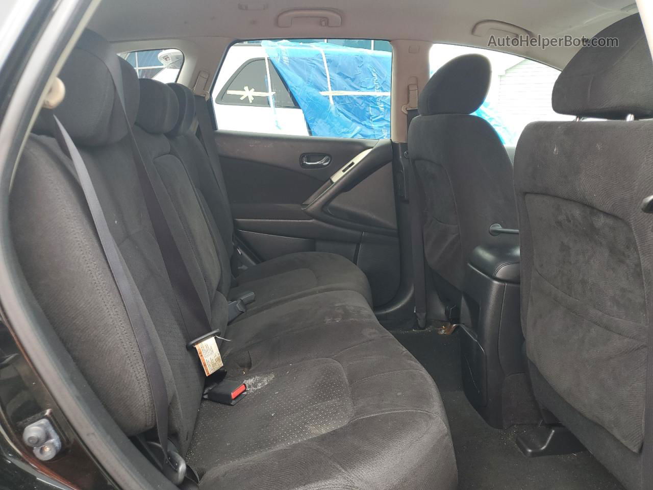 2010 Nissan Murano S Black vin: JN8AZ1MW0AW106935