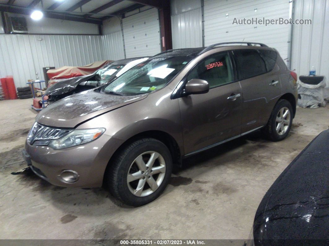 2010 Nissan Murano Sl Серый vin: JN8AZ1MW0AW111701