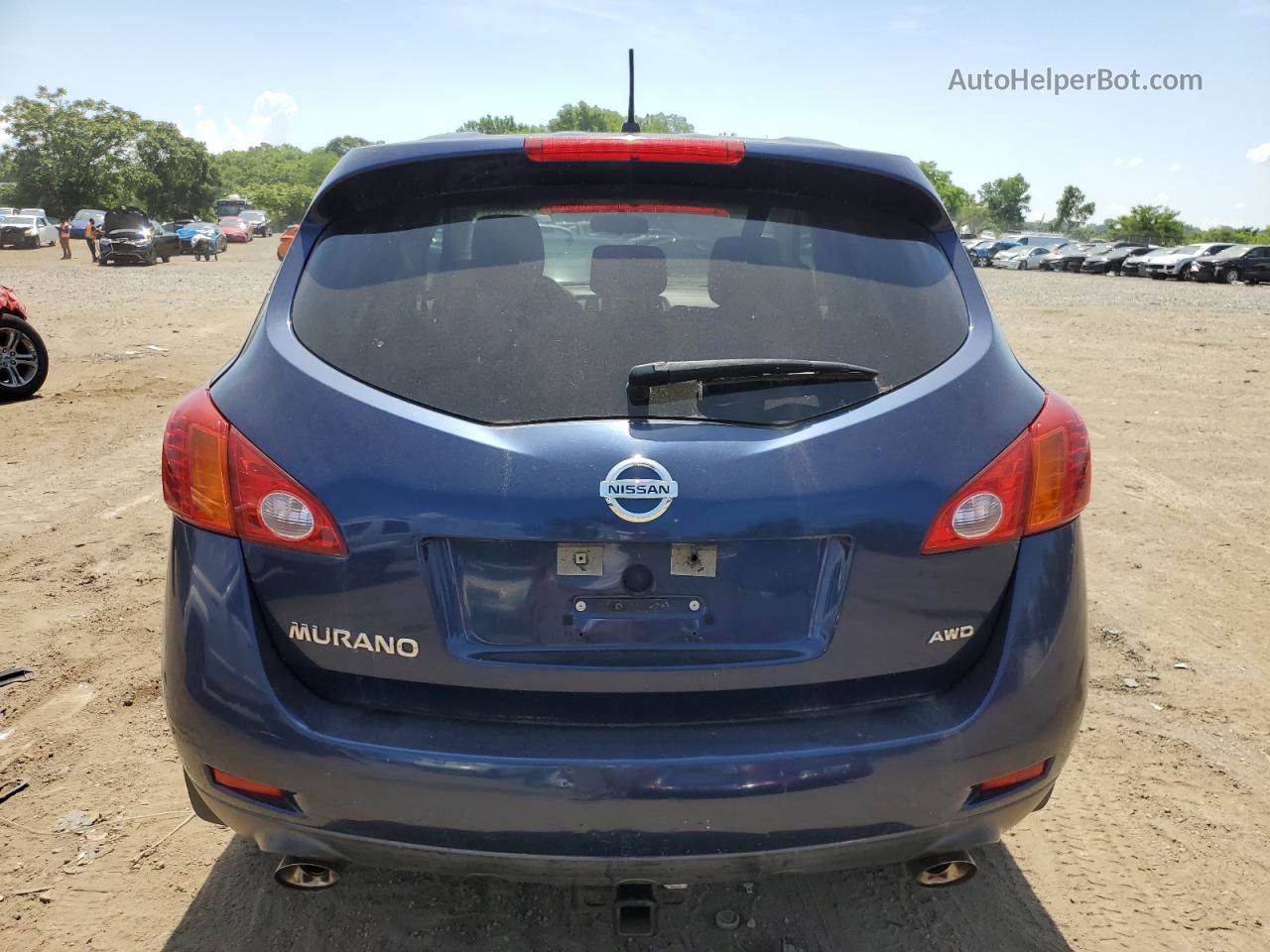 2010 Nissan Murano S Blue vin: JN8AZ1MW0AW113920