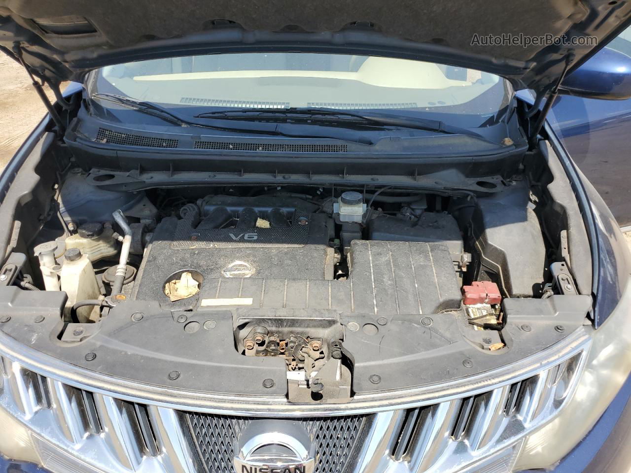 2010 Nissan Murano S Blue vin: JN8AZ1MW0AW113920