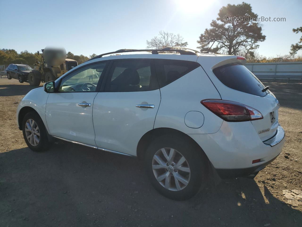 2011 Nissan Murano S White vin: JN8AZ1MW0BW174041