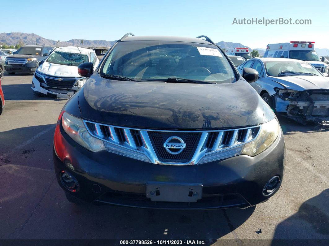 2010 Nissan Murano Sl Black vin: JN8AZ1MW1AW102019