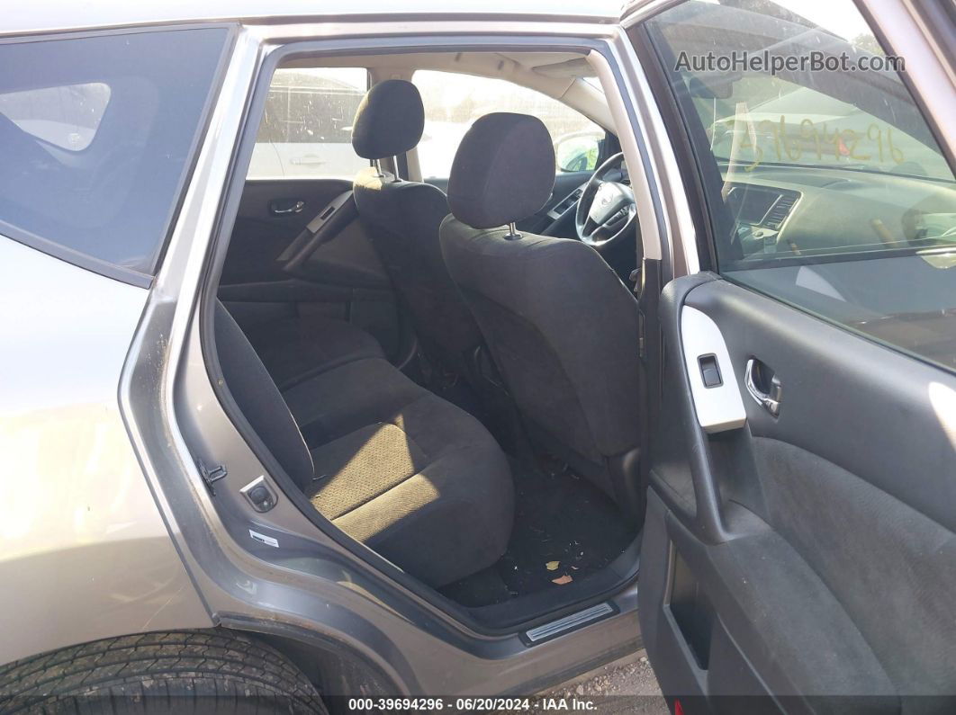 2010 Nissan Murano Sl Gray vin: JN8AZ1MW1AW111108