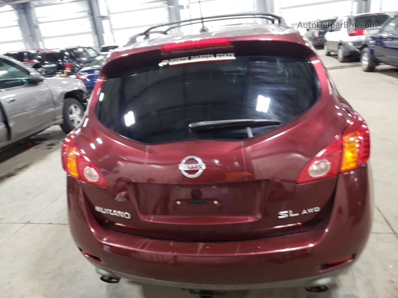 2010 Nissan Murano S Red vin: JN8AZ1MW1AW114641