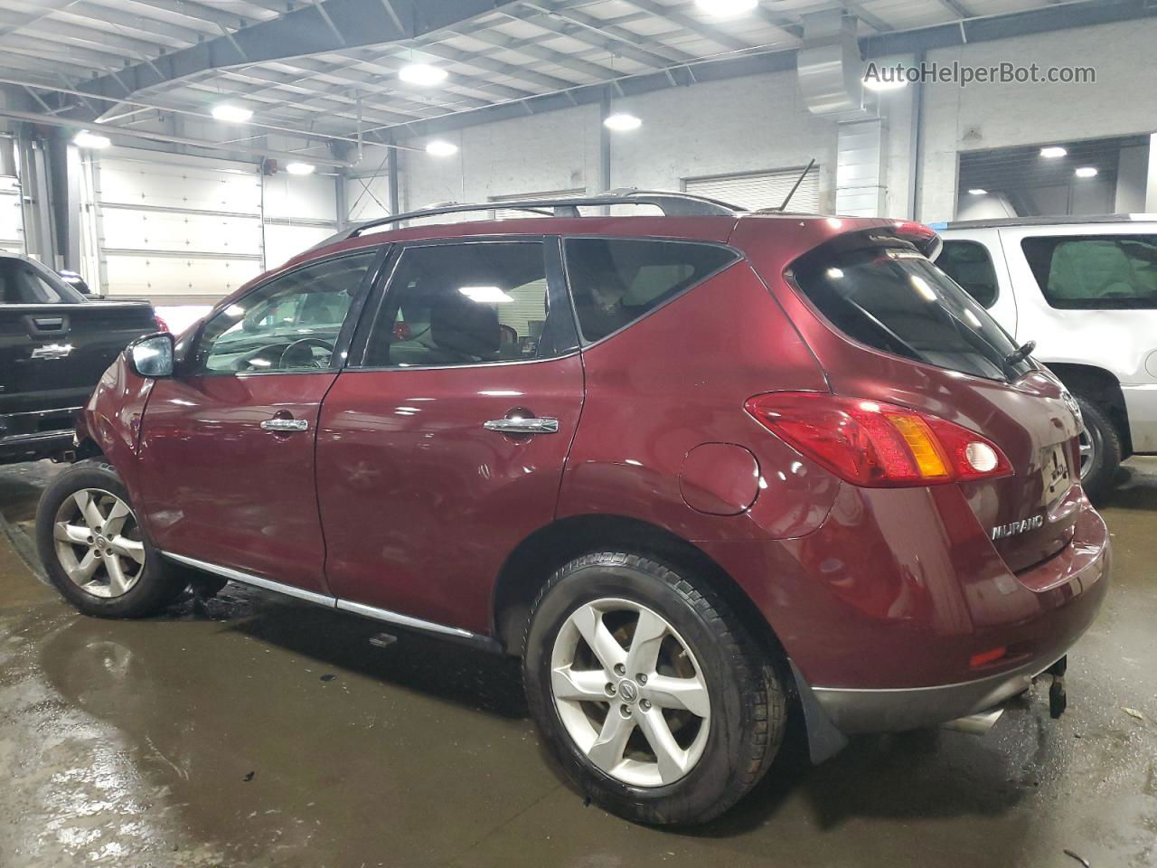 2010 Nissan Murano S Red vin: JN8AZ1MW1AW114641