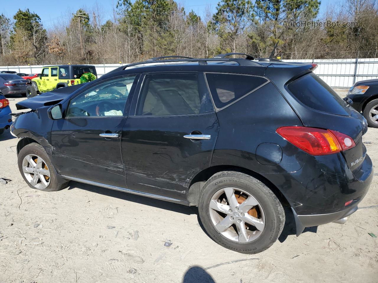 2010 Nissan Murano S Black vin: JN8AZ1MW1AW117135