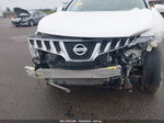 2010 Nissan Murano Sl White vin: JN8AZ1MW1AW125042