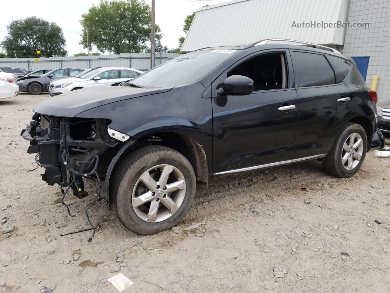 2010 Nissan Murano S Black vin: JN8AZ1MW1AW129222