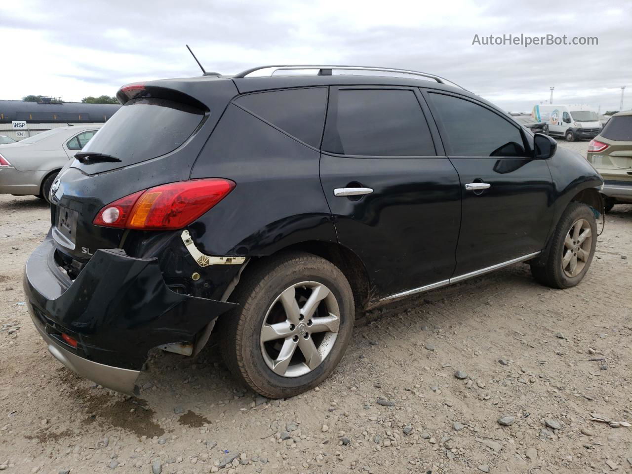 2010 Nissan Murano S Black vin: JN8AZ1MW1AW129222