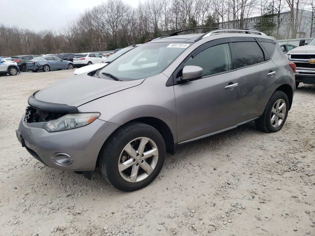 2010 Nissan Murano S Silver vin: JN8AZ1MW1AW138745