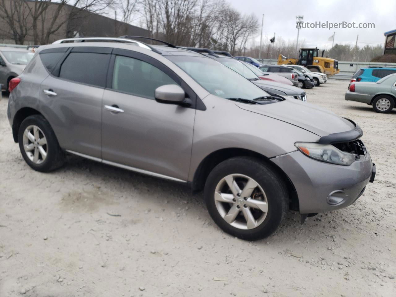 2010 Nissan Murano S Silver vin: JN8AZ1MW1AW138745