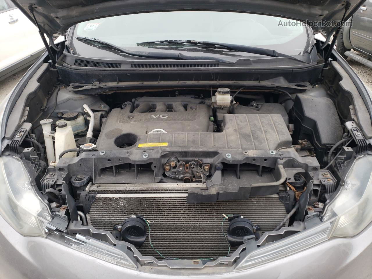 2010 Nissan Murano S Silver vin: JN8AZ1MW1AW138745