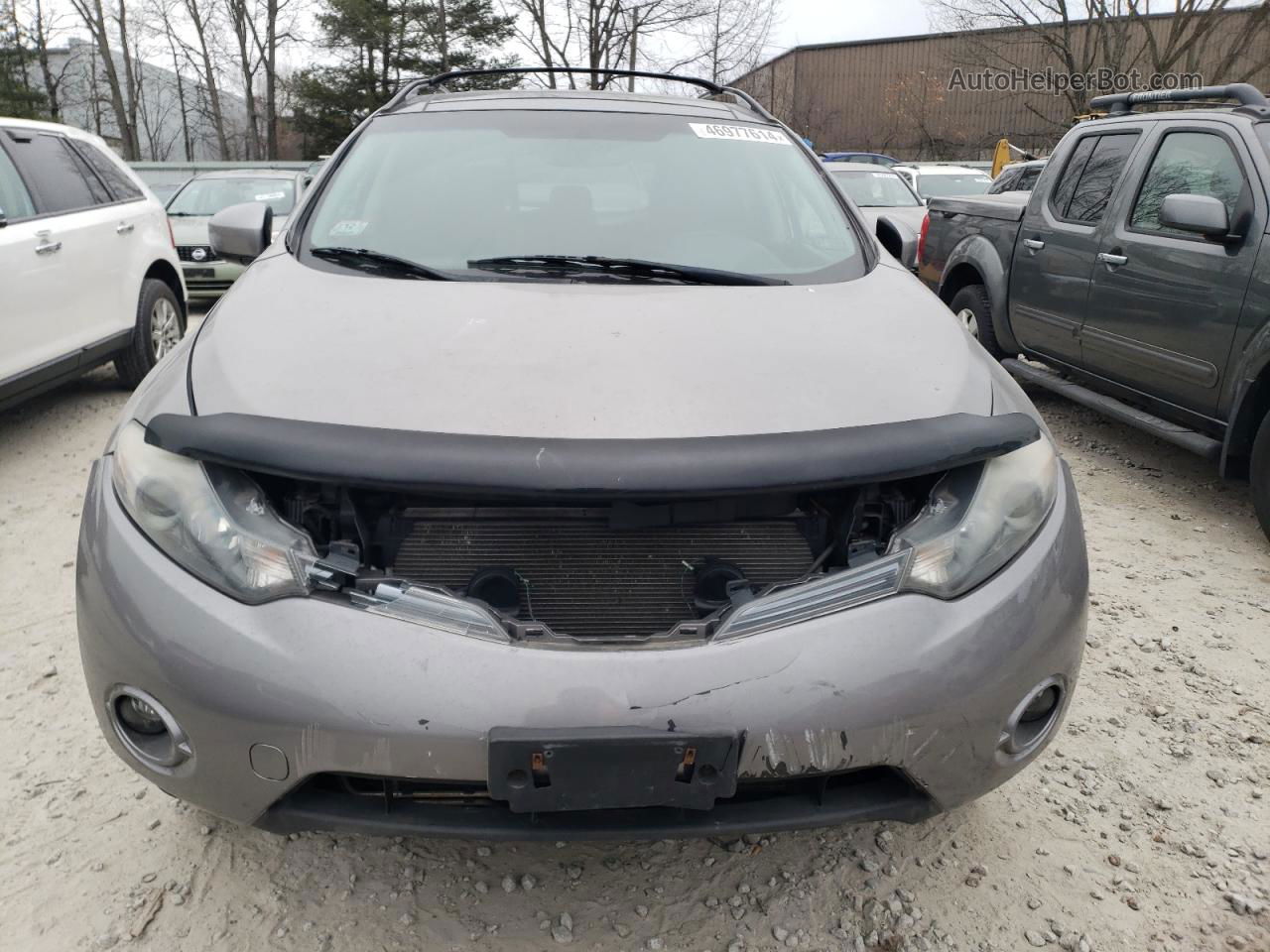2010 Nissan Murano S Silver vin: JN8AZ1MW1AW138745