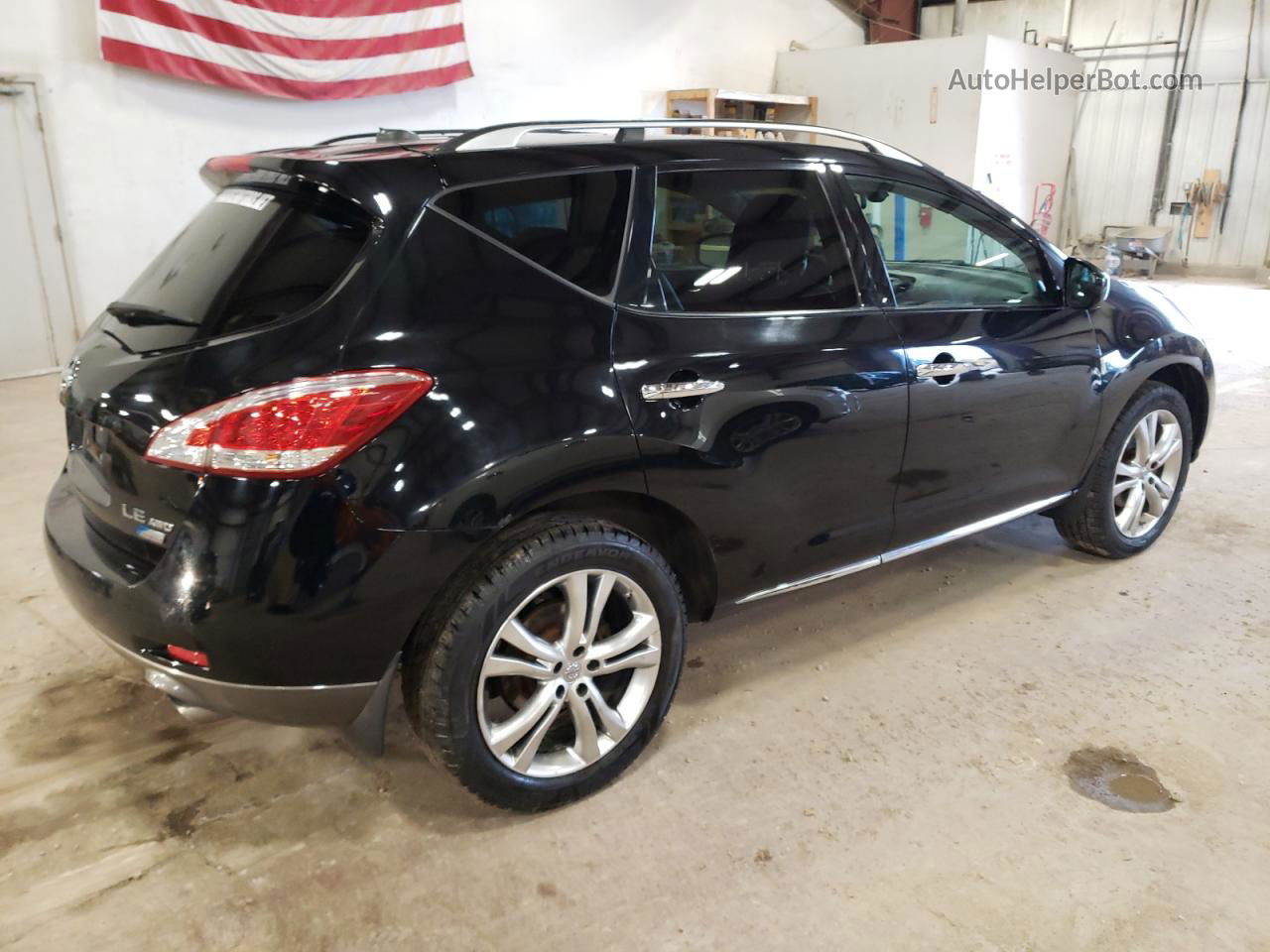 2011 Nissan Murano S Black vin: JN8AZ1MW1BW151237