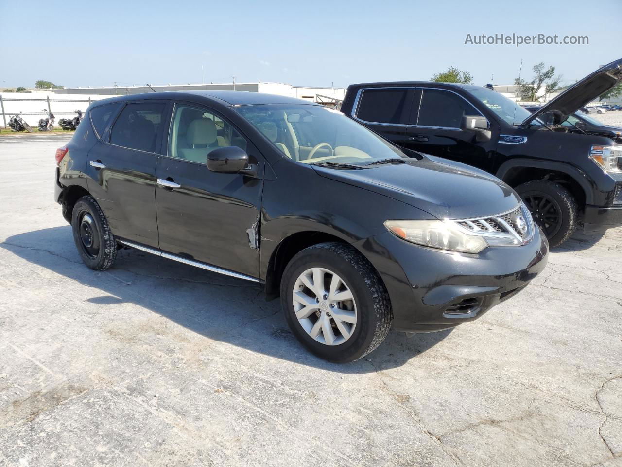 2011 Nissan Murano S Black vin: JN8AZ1MW1BW169298