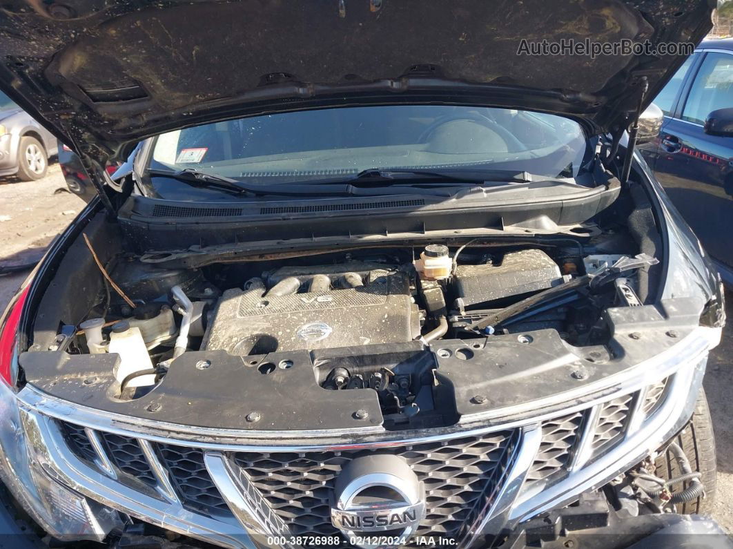 2011 Nissan Murano Sv Black vin: JN8AZ1MW1BW177238