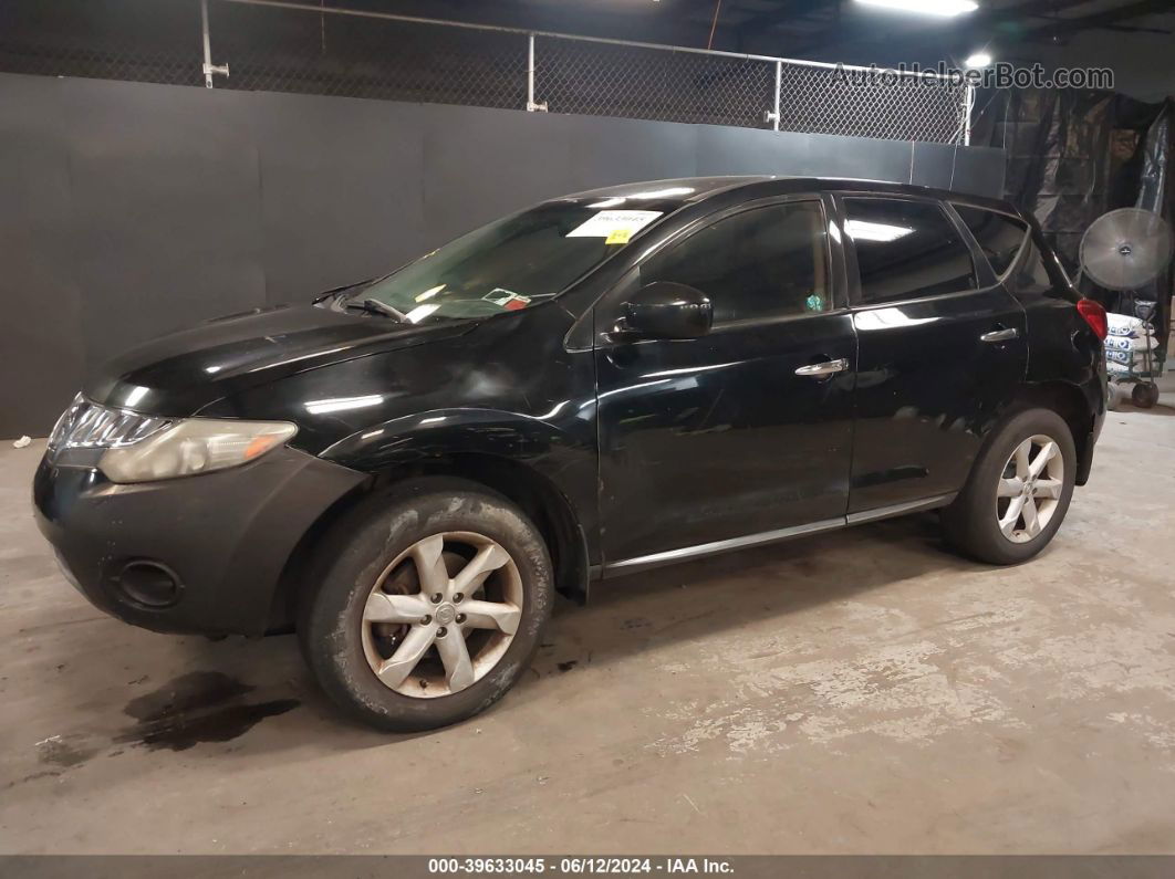 2010 Nissan Murano S Black vin: JN8AZ1MW2AW103695