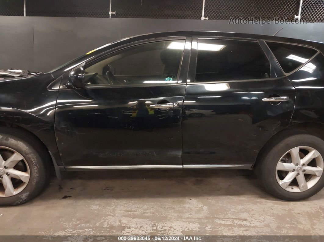 2010 Nissan Murano S Black vin: JN8AZ1MW2AW103695