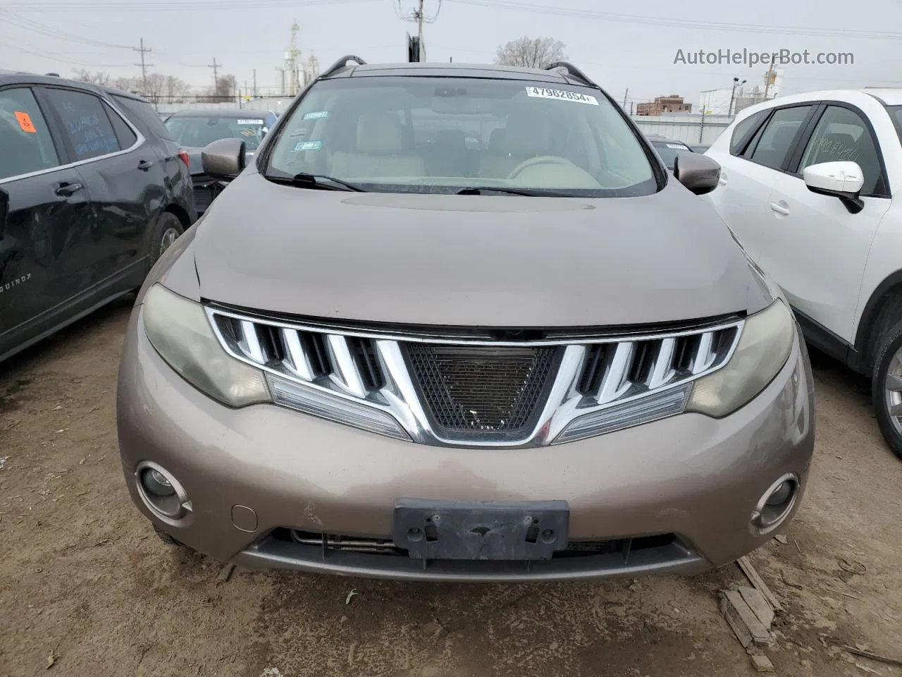 2010 Nissan Murano S Коричневый vin: JN8AZ1MW2AW104765