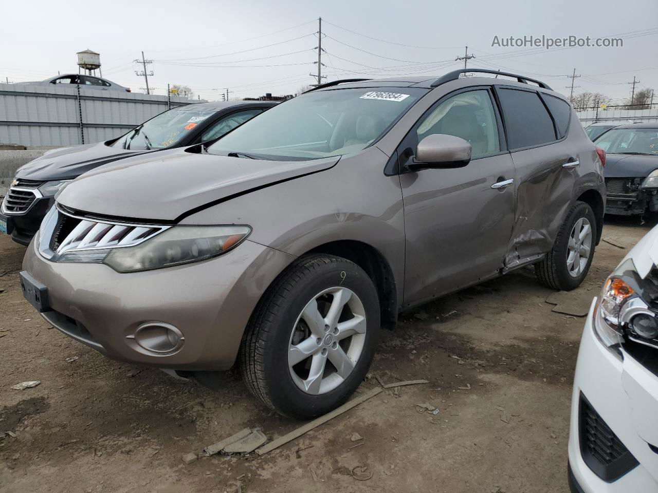 2010 Nissan Murano S Brown vin: JN8AZ1MW2AW104765