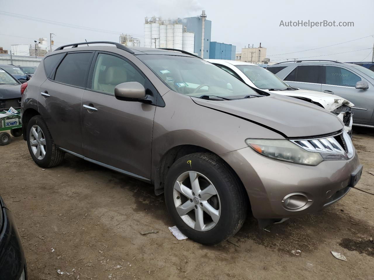 2010 Nissan Murano S Коричневый vin: JN8AZ1MW2AW104765