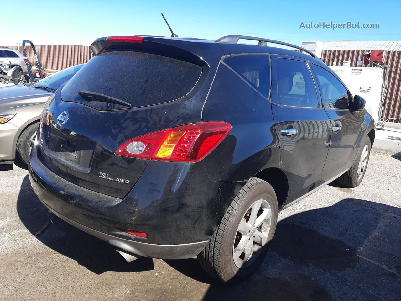 2010 Nissan Murano S Черный vin: JN8AZ1MW2AW122389