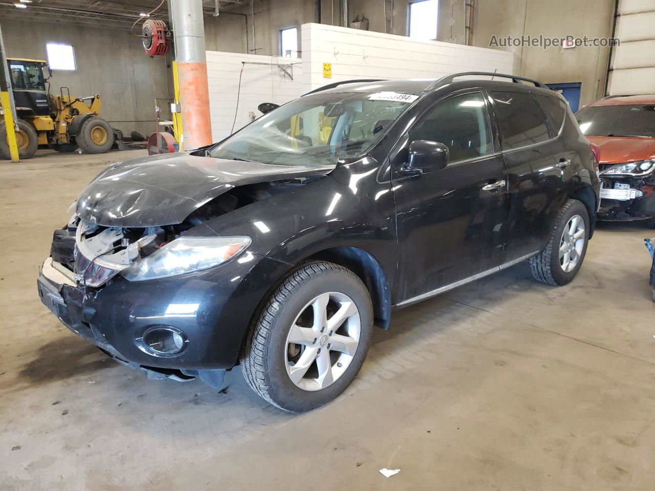 2010 Nissan Murano S Black vin: JN8AZ1MW2AW125888