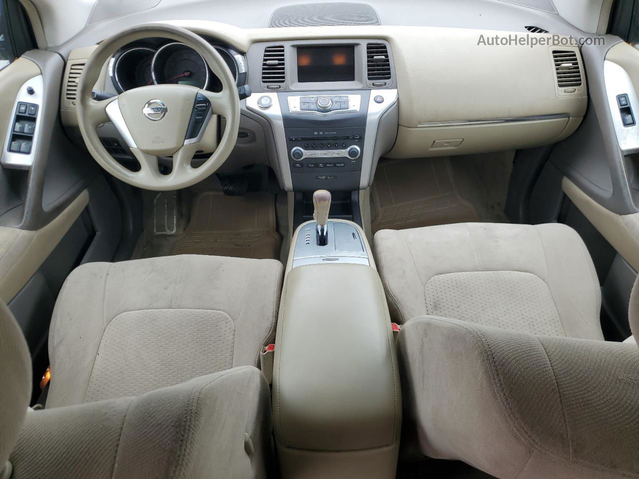 2010 Nissan Murano S Brown vin: JN8AZ1MW2AW127687