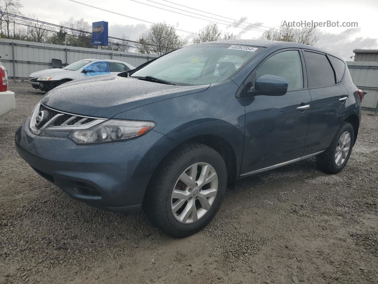 2011 Nissan Murano S Синий vin: JN8AZ1MW2BW161999