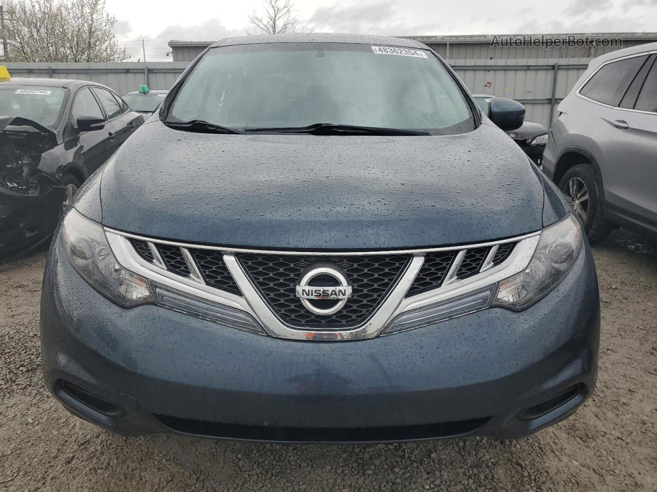 2011 Nissan Murano S Синий vin: JN8AZ1MW2BW161999