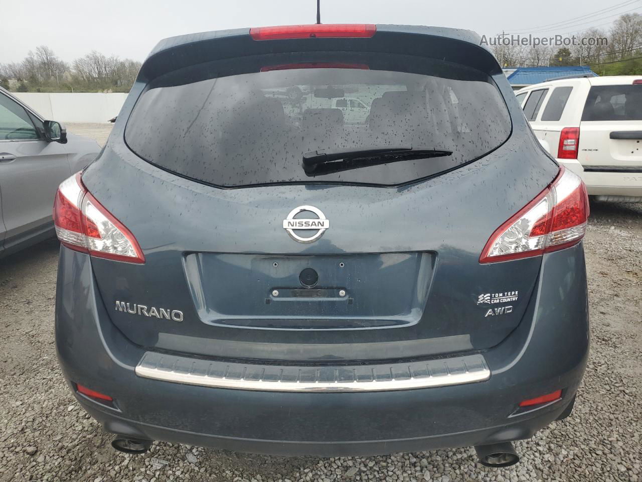 2011 Nissan Murano S Синий vin: JN8AZ1MW2BW161999