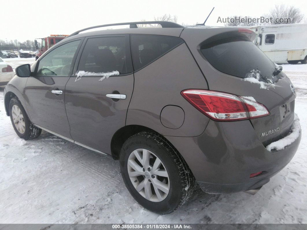 2011 Nissan Murano Sl Коричневый vin: JN8AZ1MW2BW167091