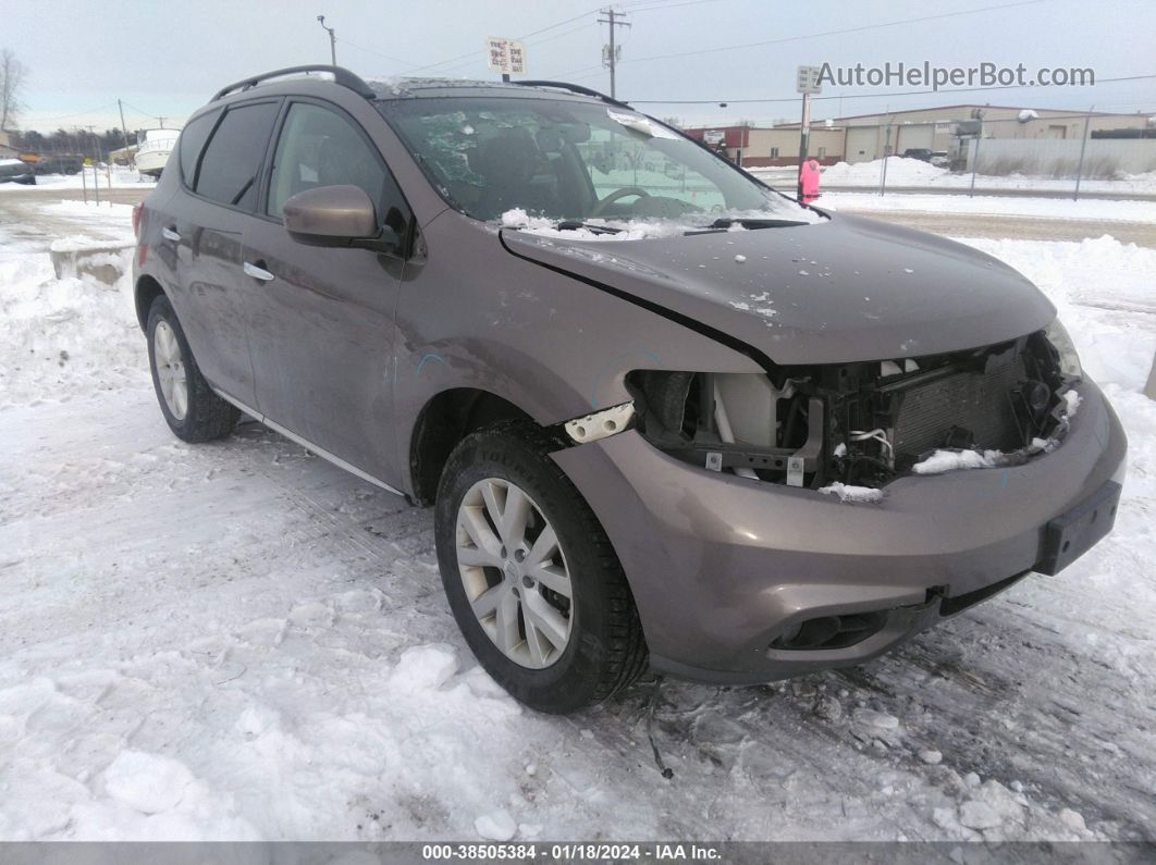 2011 Nissan Murano Sl Коричневый vin: JN8AZ1MW2BW167091