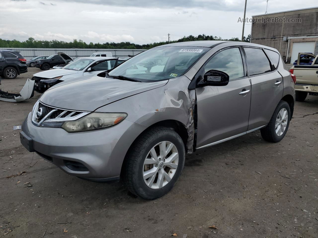 2011 Nissan Murano S Gray vin: JN8AZ1MW2BW168029