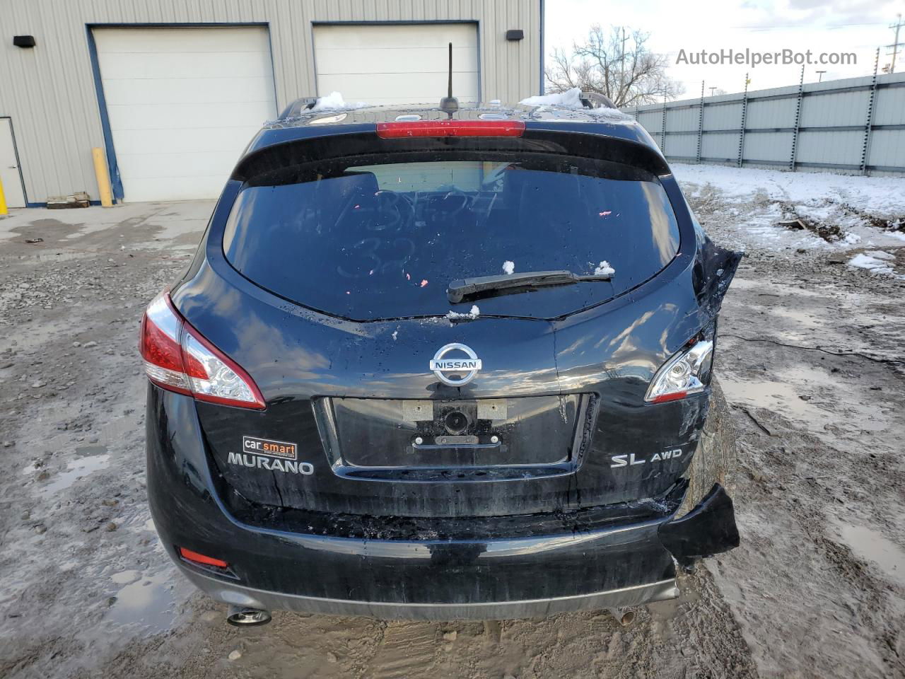 2011 Nissan Murano S Black vin: JN8AZ1MW2BW183940