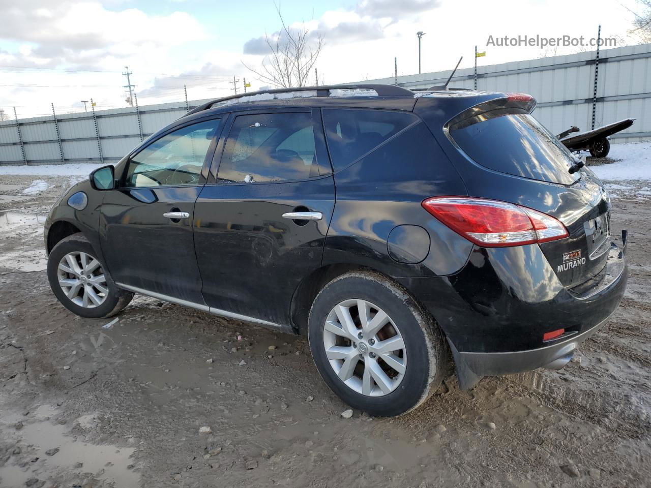 2011 Nissan Murano S Black vin: JN8AZ1MW2BW183940