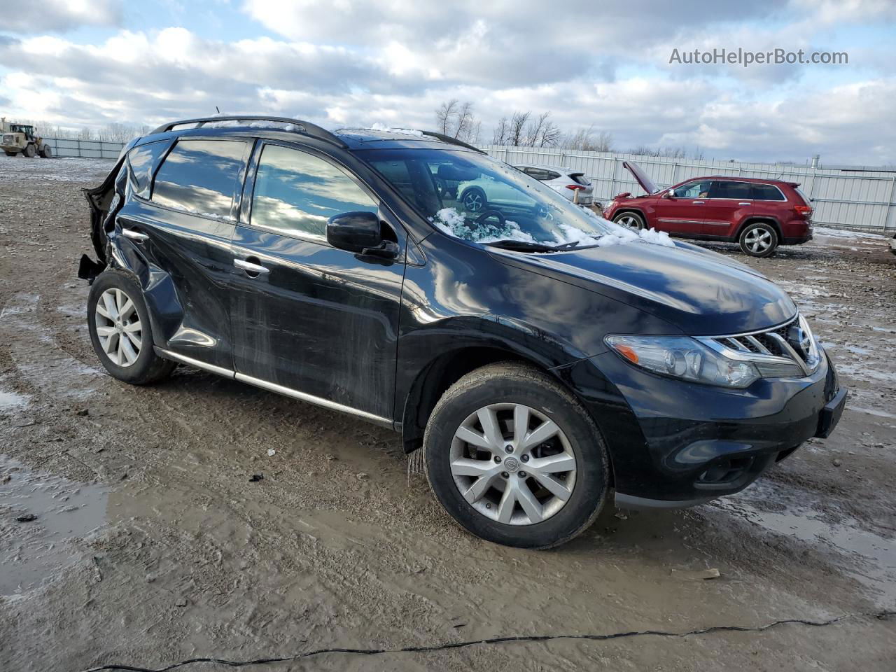 2011 Nissan Murano S Black vin: JN8AZ1MW2BW183940