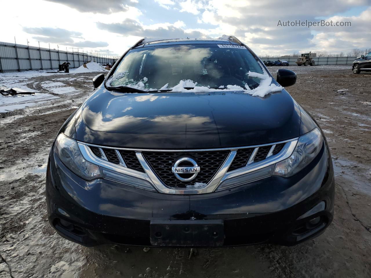 2011 Nissan Murano S Black vin: JN8AZ1MW2BW183940