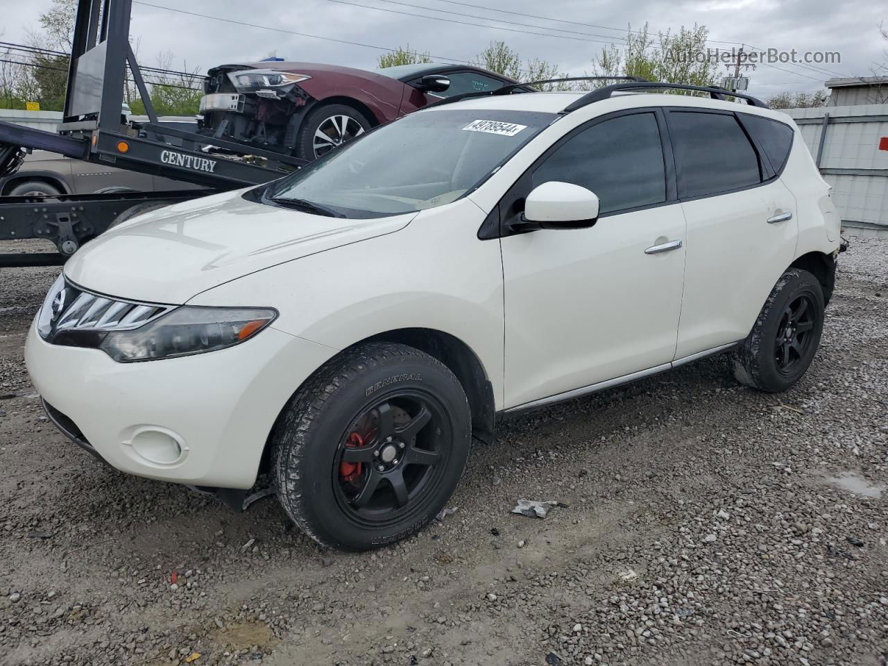 2010 Nissan Murano S White vin: JN8AZ1MW3AW101003