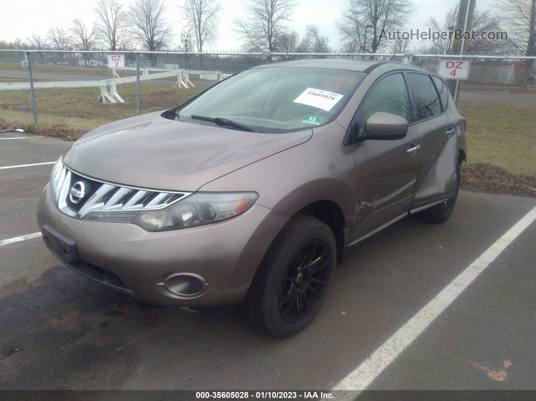 2010 Nissan Murano S Brown vin: JN8AZ1MW3AW103219