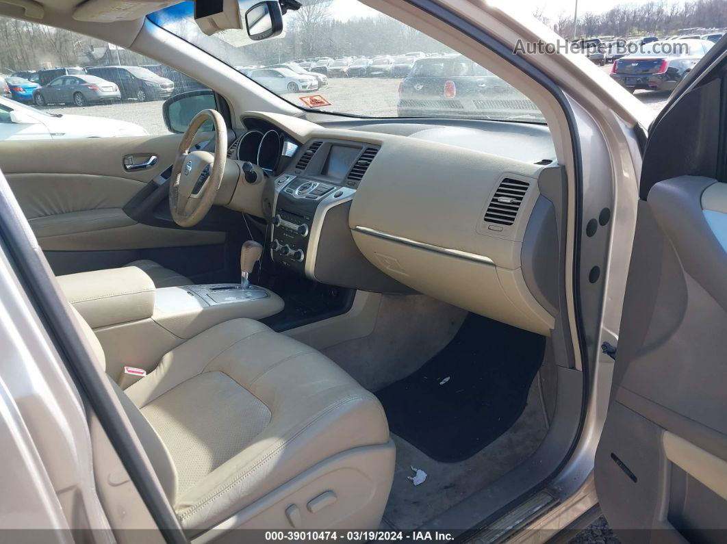 2010 Nissan Murano Sl Серый vin: JN8AZ1MW3AW105262