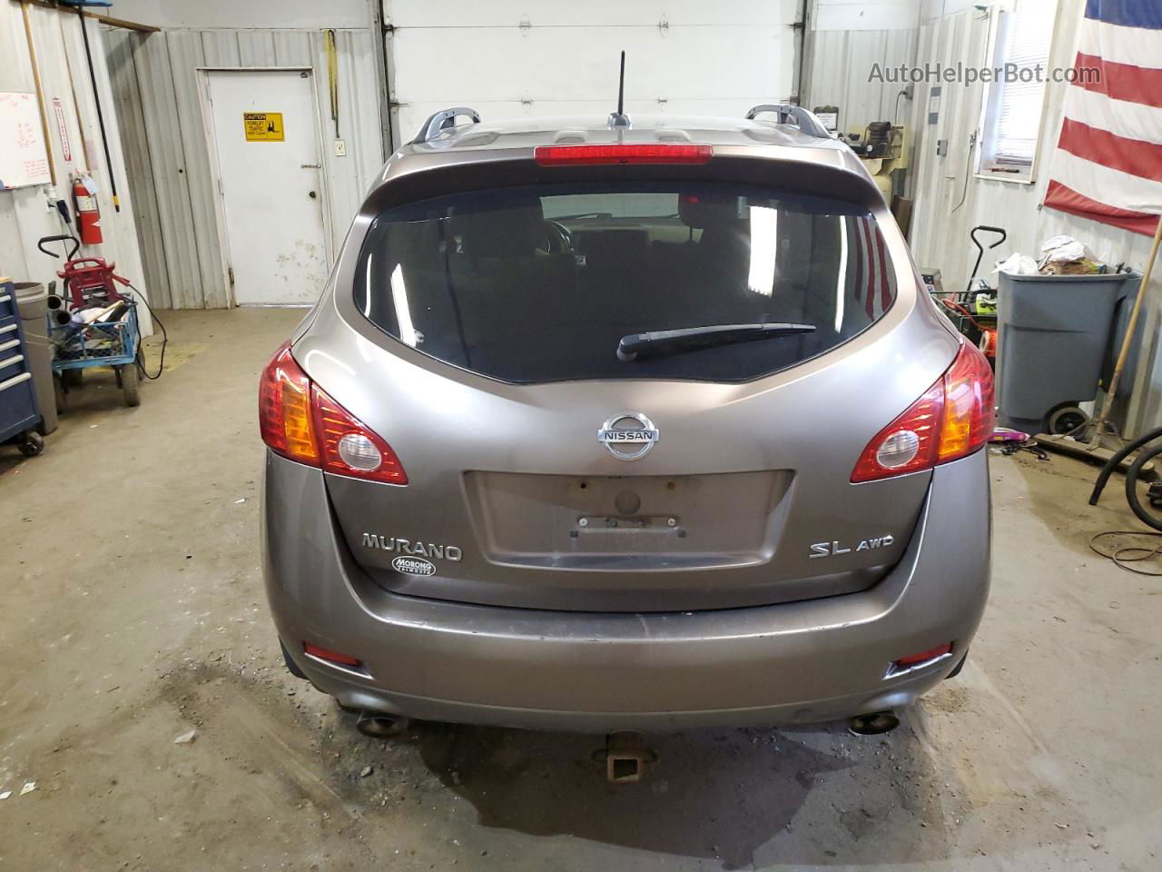 2010 Nissan Murano S Коричневый vin: JN8AZ1MW3AW108534