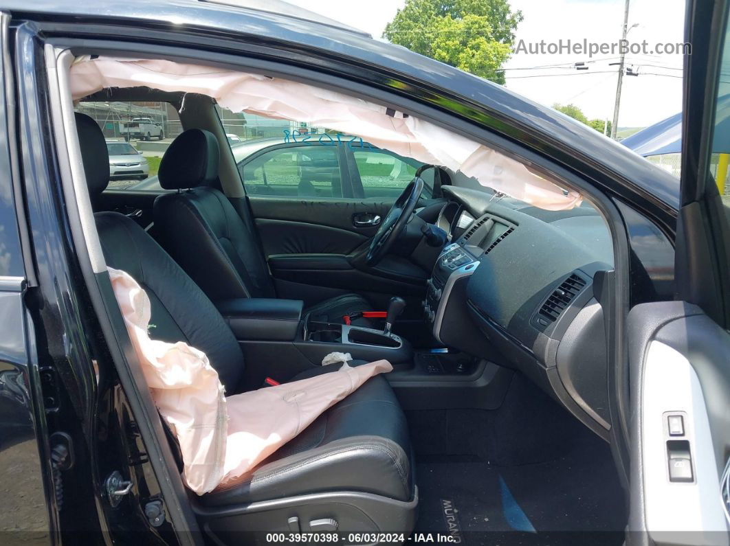 2010 Nissan Murano Sl Black vin: JN8AZ1MW3AW109909
