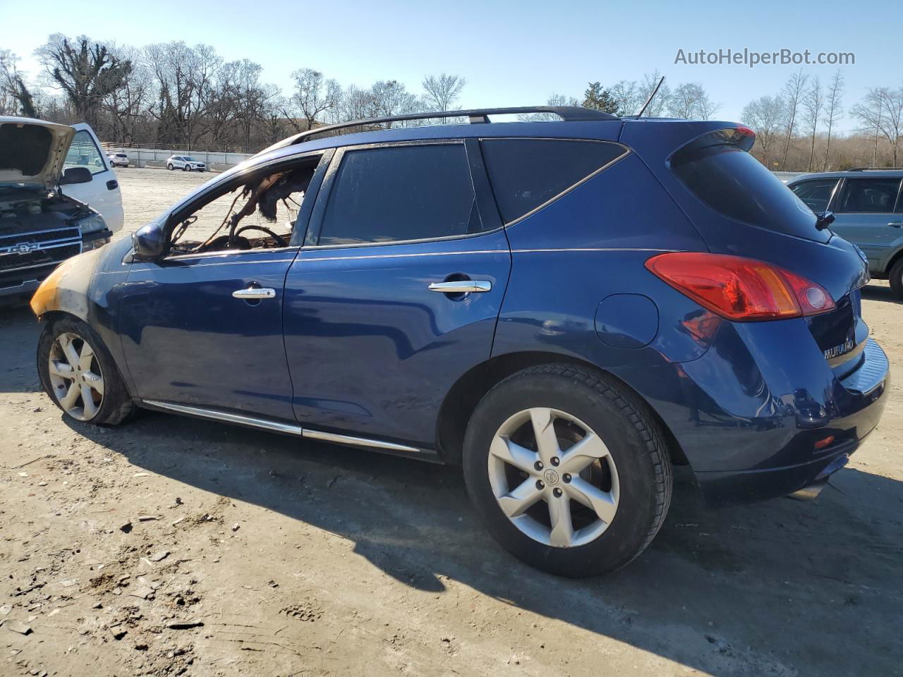 2010 Nissan Murano S Blue vin: JN8AZ1MW3AW111062