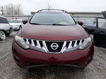 2010 Nissan Murano S Maroon vin: JN8AZ1MW3AW113328