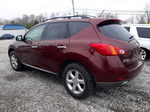 2010 Nissan Murano S Maroon vin: JN8AZ1MW3AW113328